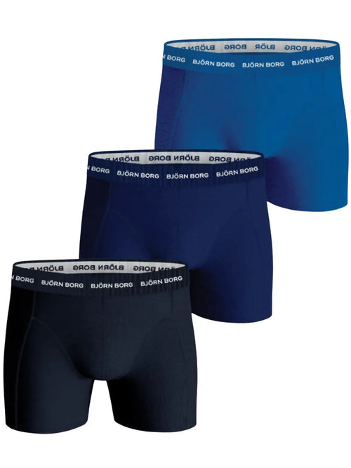 Bjorn BorgBoxer Briefs 3 - pack3 - Pack Classic Logo Boxer Briefs, Blue CombinationBoxers & Briefs
