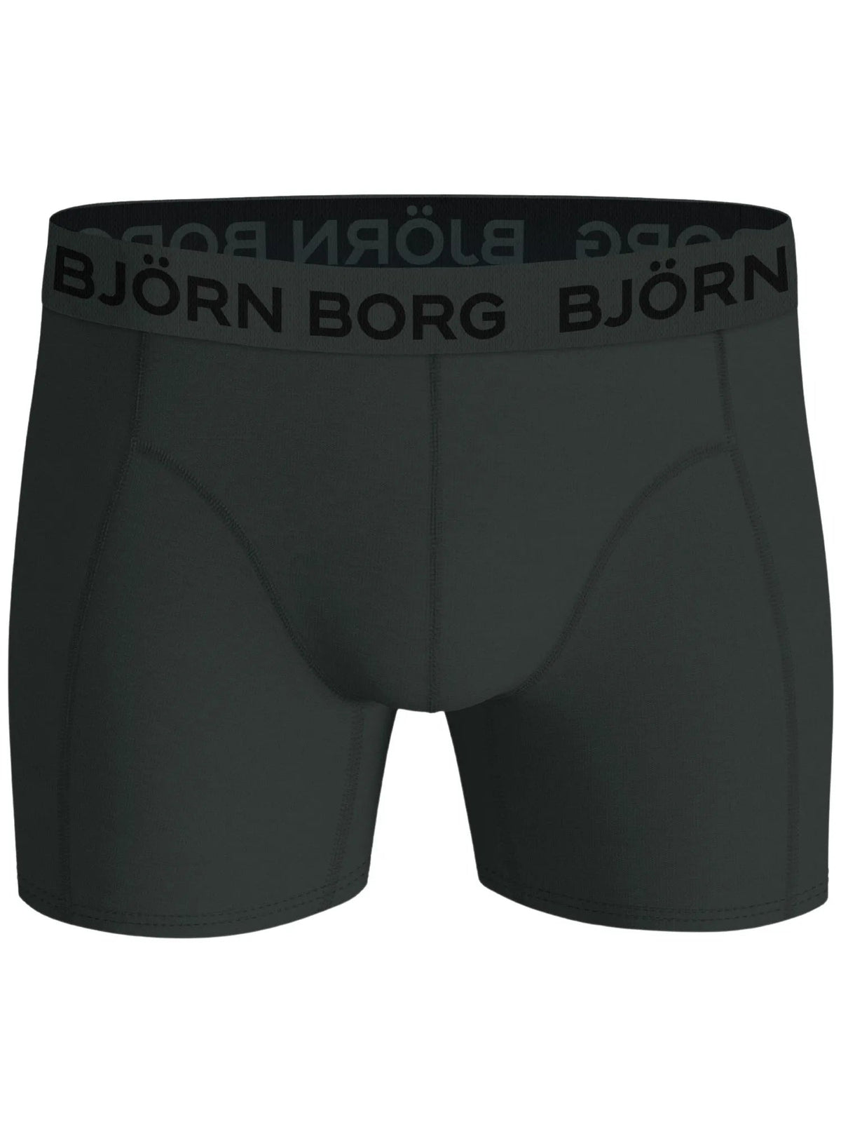 Bjorn BorgBoxer Briefs 3 - pack3 - Pack Logo Solids Boxer Briefs, Blue/Orange/KhakiBoxers & Briefs