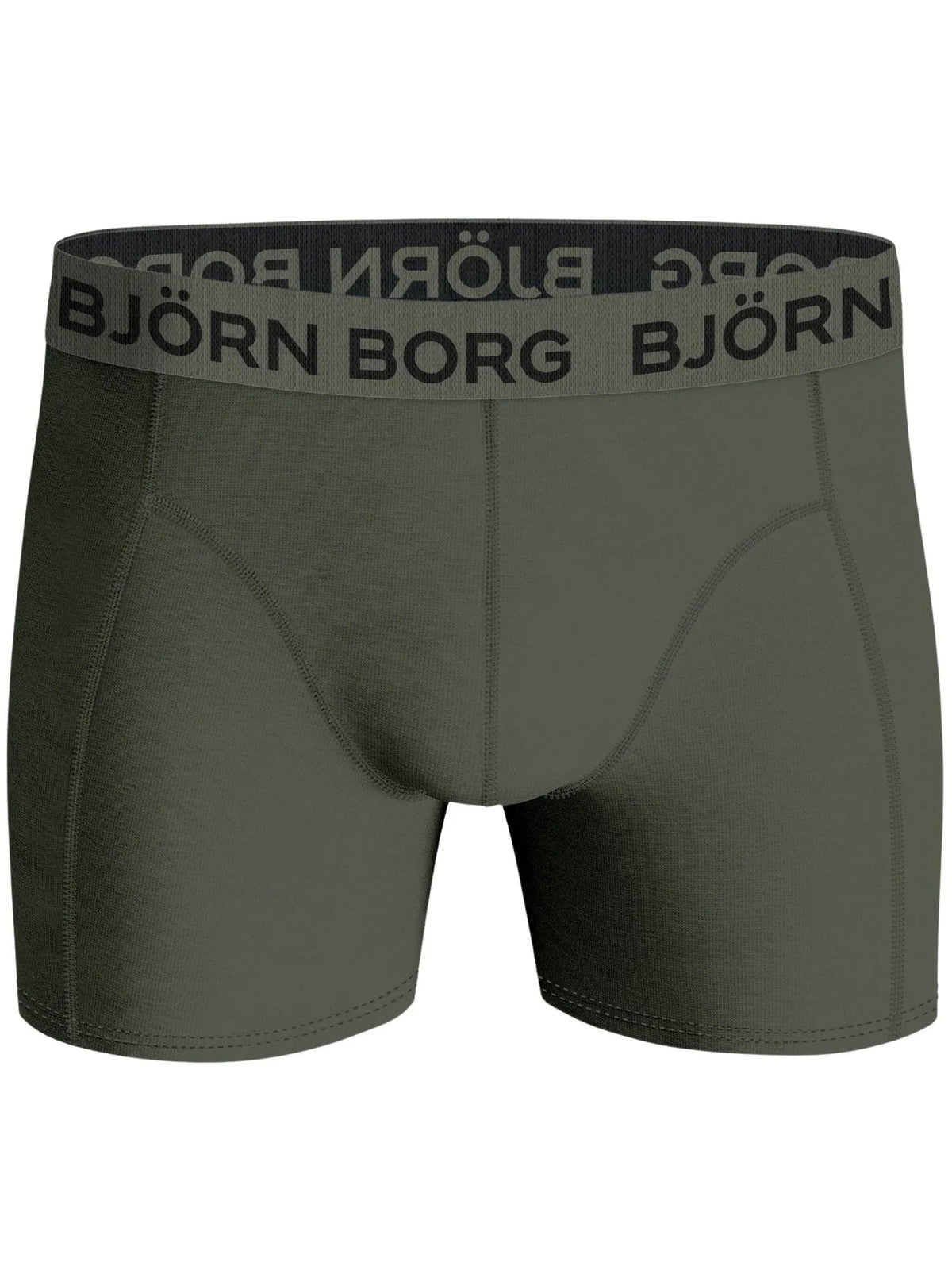 Bjorn BorgBoxer Briefs 3 - pack3 - Pack Mixed Leaf Print Boxer Briefs, Olive GreenBoxers & Briefs