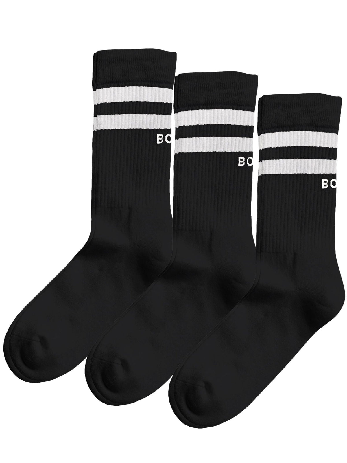 Bjorn BorgSocks 3 - pack3 - Pack Striped Logo Sports Socks, BlackBoxers & Briefs
