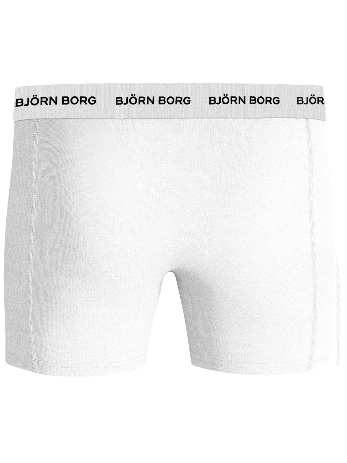 Bjorn BorgBoxer Briefs 3 - pack3 - Pack White Waistband Boxer Briefs, Black/White/GreyBoxers & Briefs