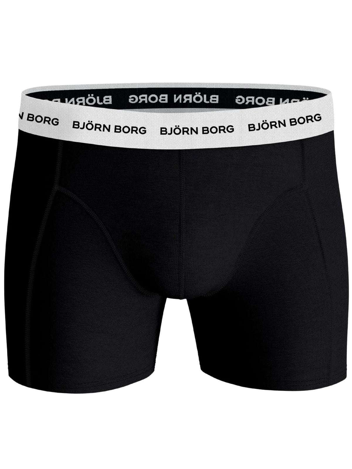 Bjorn BorgBoxer Briefs 3 - pack3 - Pack White Waistband Boxer Briefs, Black/White/GreyBoxers & Briefs