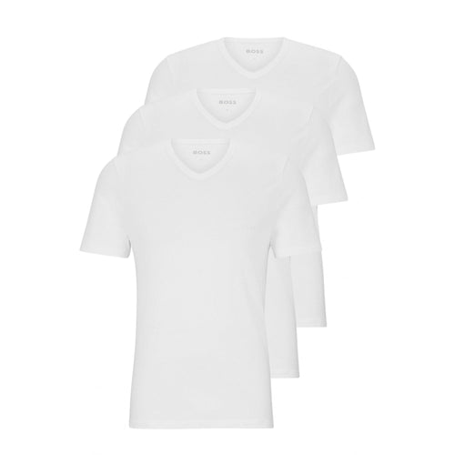 3-Pack Classic-Fit V-Neck T-Shirts, White