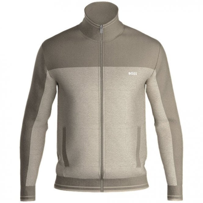 Tracksuit Jacket, Dark Beige