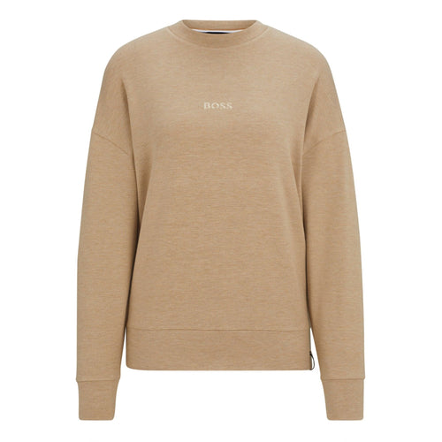 Luxe Modal Loungewear Sweatshirt, Medium Beige