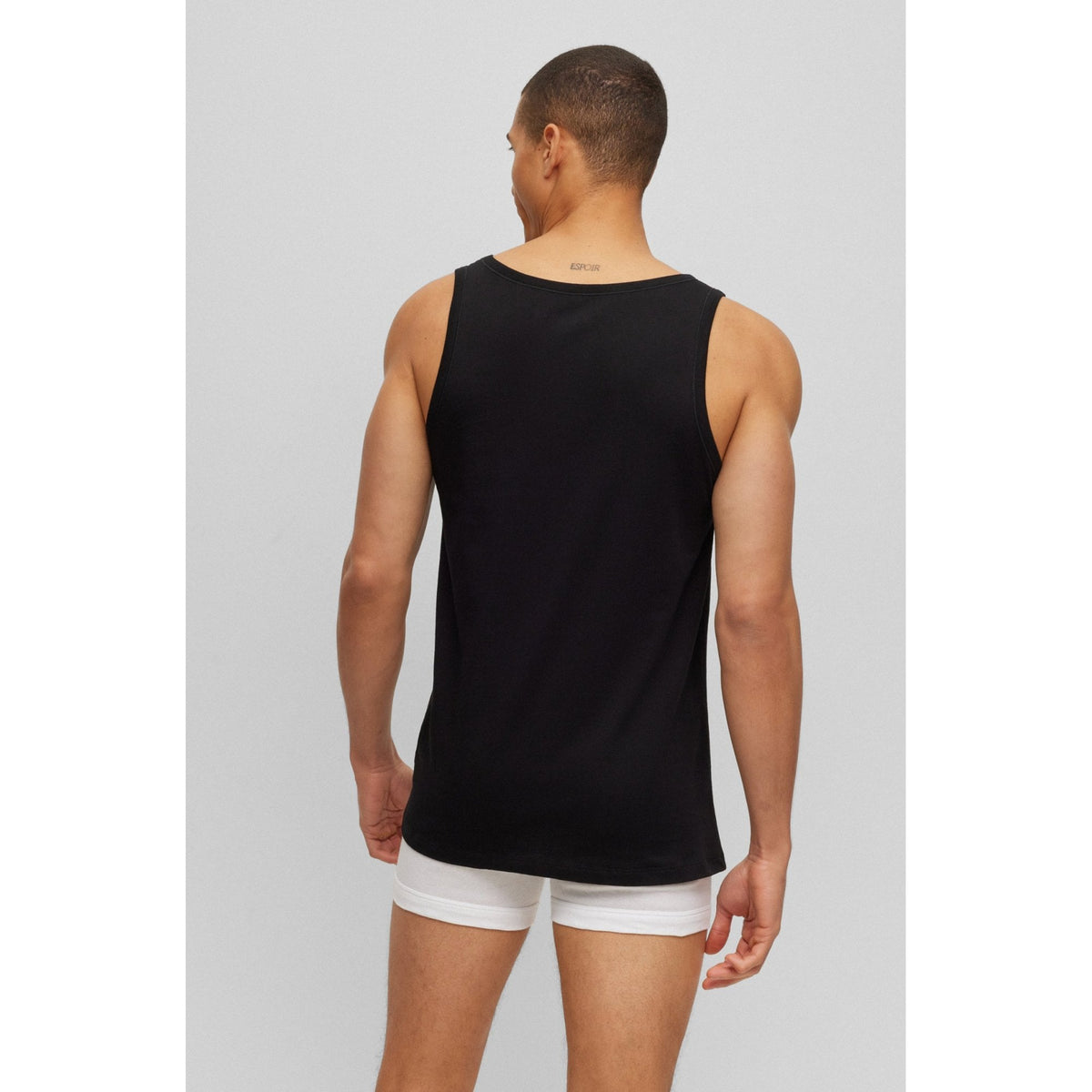 BOSSVests 3 - pack3 - Pack Classic - Fit Tank Top Vests, BlackBoxers & Briefs