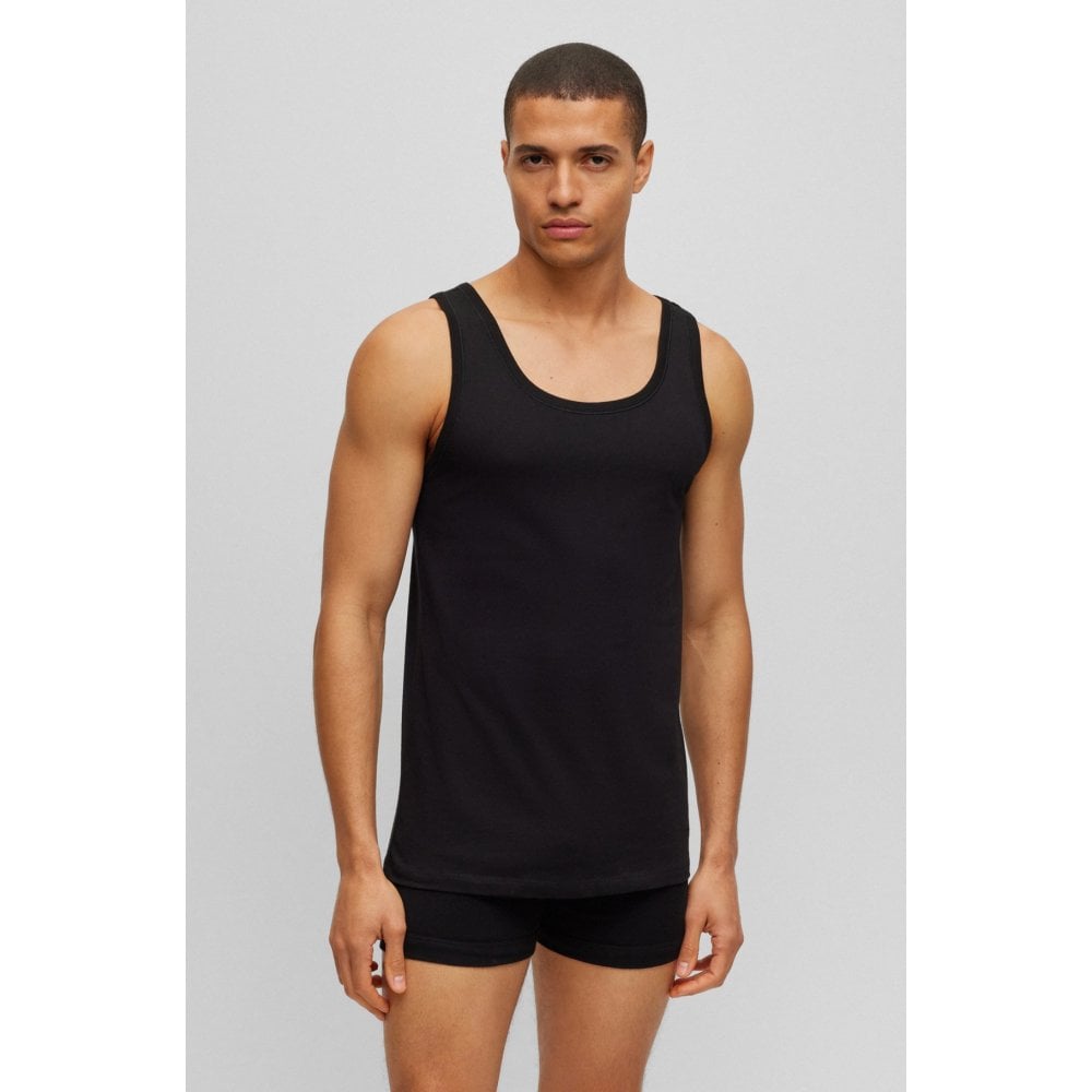 BOSSVests 3 - pack3 - Pack Classic - Fit Tank Top Vests, BlackBoxers & Briefs