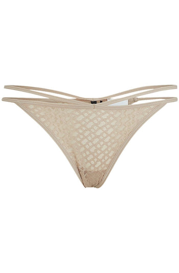 BOSSG - StringB - Lace String, Open BeigeBoxers - and - Briefs.net
