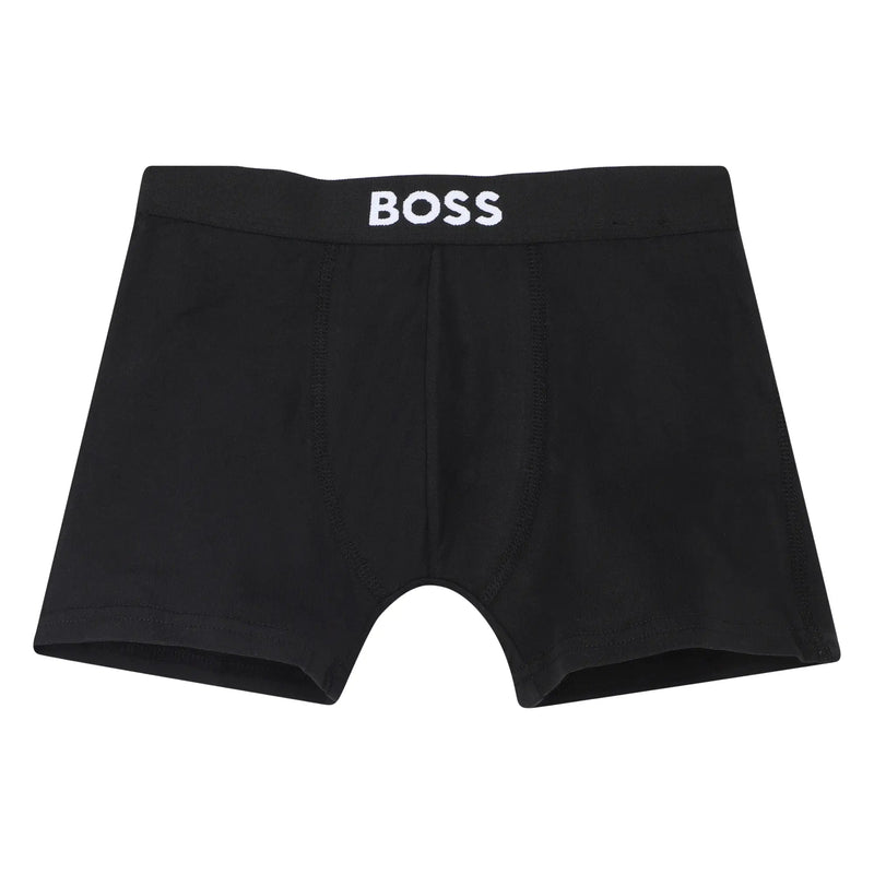 BOSSBoxer trunks 2 - packBoys 2 - Pack Bold Logo Boxer Trunks, BlackBoxers & Briefs