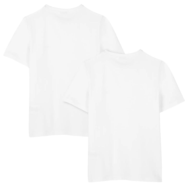 BOSST-Shirts 2 - packBoys 2 - Pack Classic T-Shirts, WhiteBoxers & Briefs