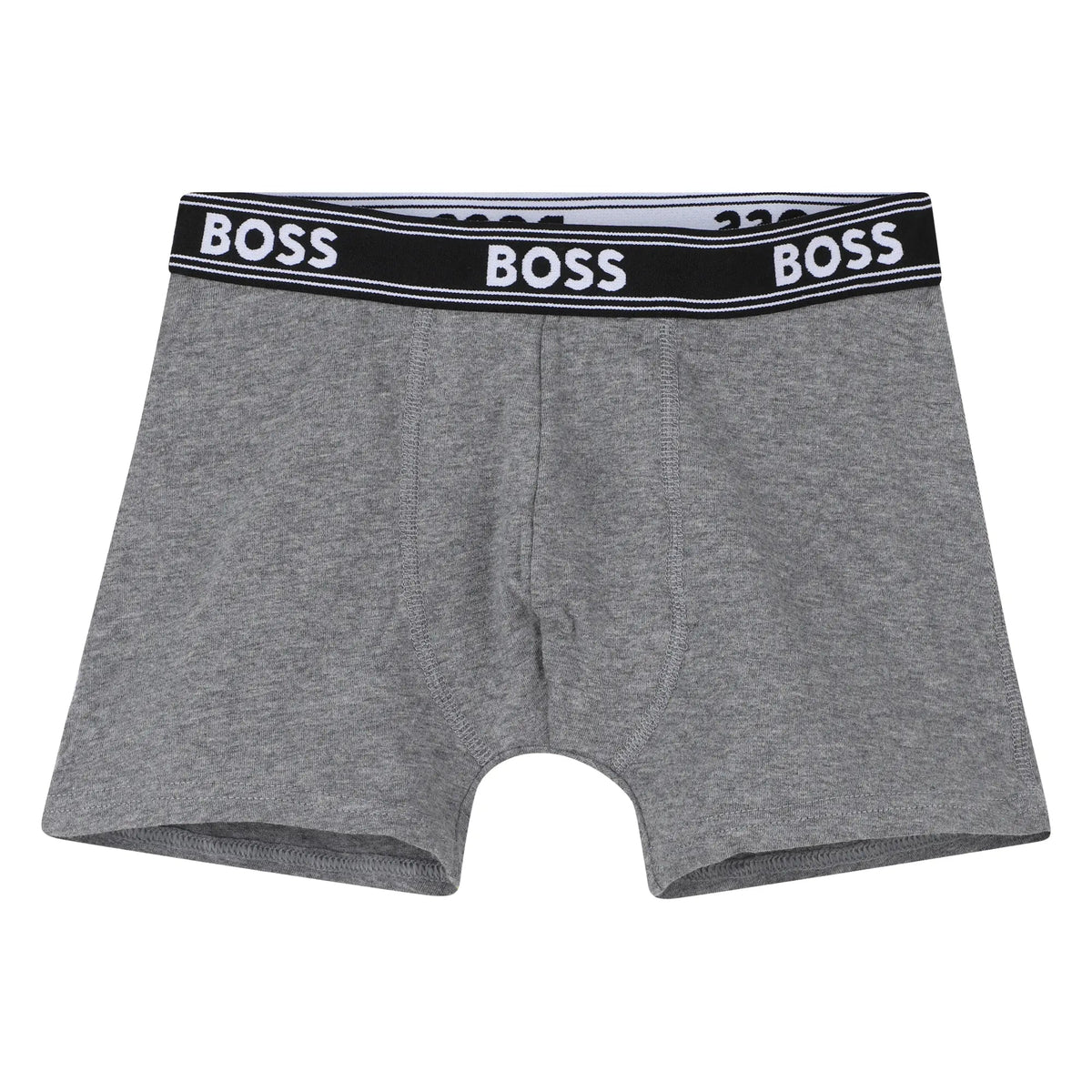 BOSSBoxer Trunks 5 - packBoys 5 - Pack Power Logo Boxer Trunks, Black/GreyBoxers & Briefs