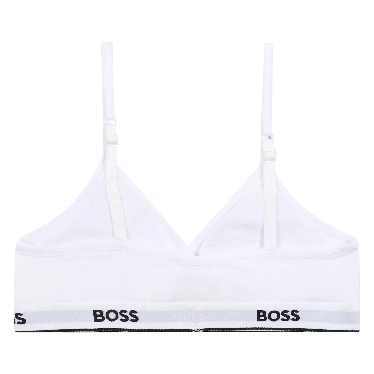 BOSSBralettes 2 - packGirls 2 - Pack Classic Logo Bralettes, Black/WhiteBoxers & Briefs