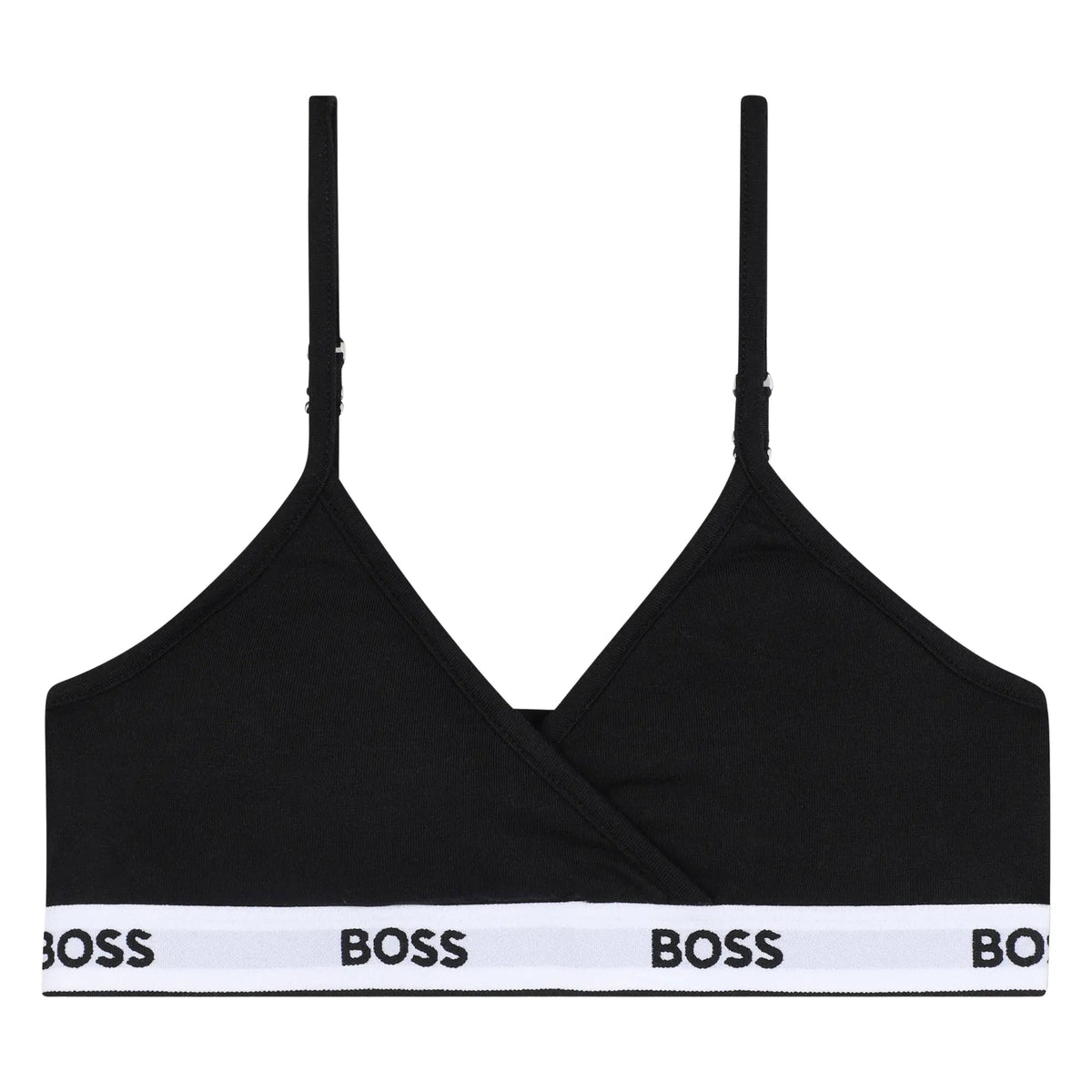 BOSSBralettes 2 - packGirls 2 - Pack Classic Logo Bralettes, Black/WhiteBoxers & Briefs
