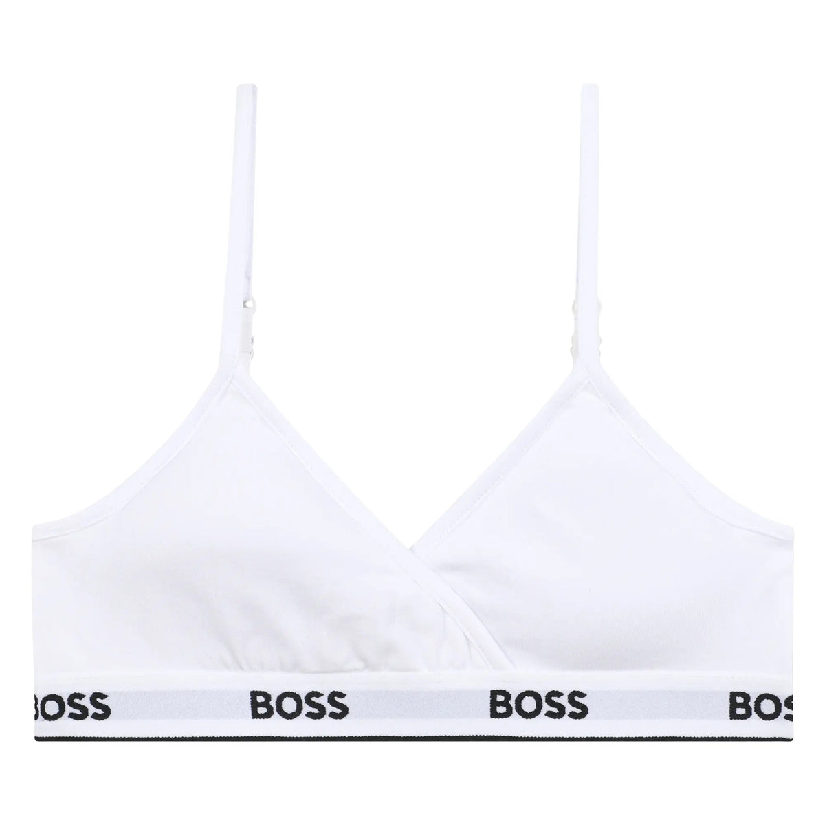 BOSSBralettes 2 - packGirls 2 - Pack Classic Logo Bralettes, Black/WhiteBoxers & Briefs
