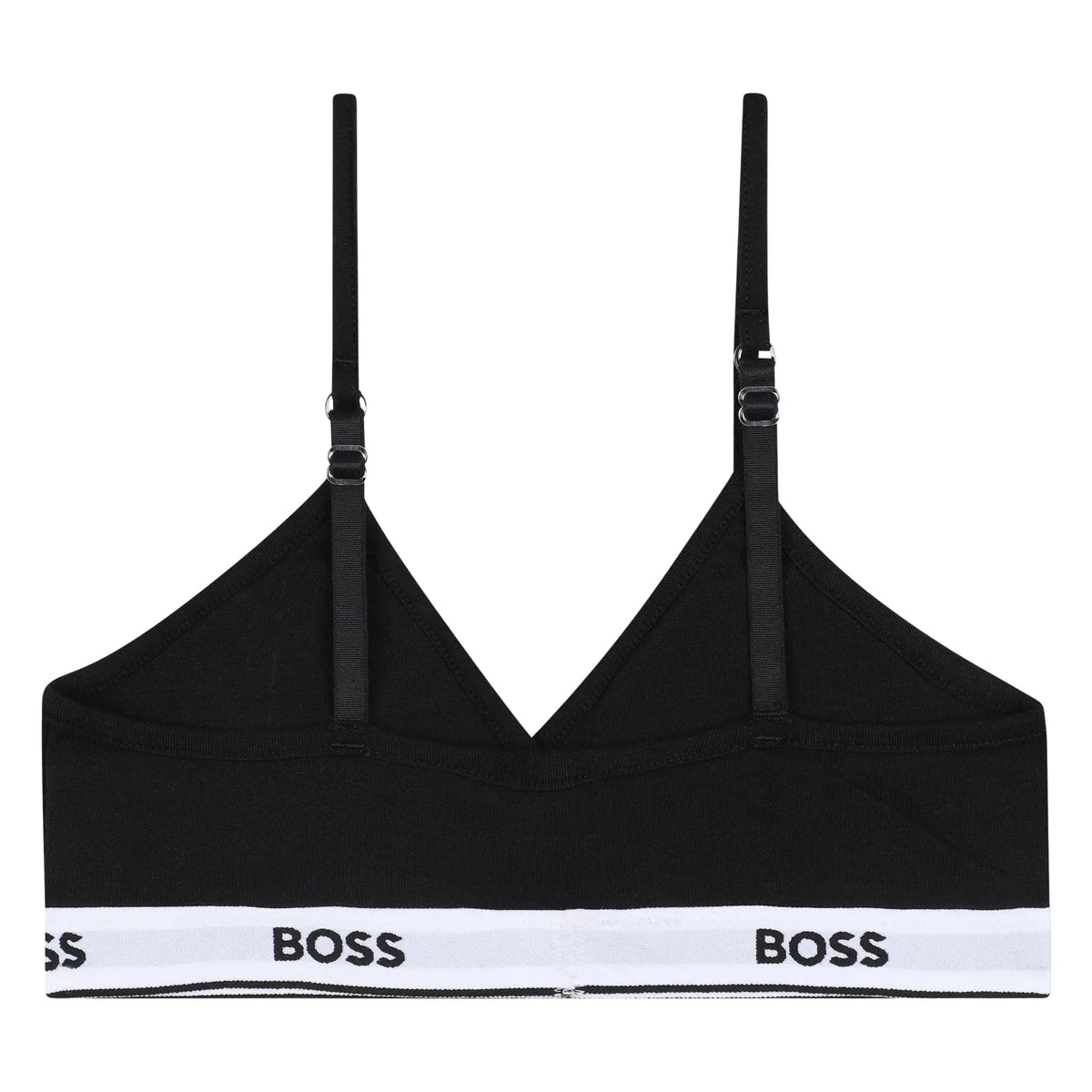 BOSSBralettes 2 - packGirls 2 - Pack Classic Logo Bralettes, Black/WhiteBoxers & Briefs