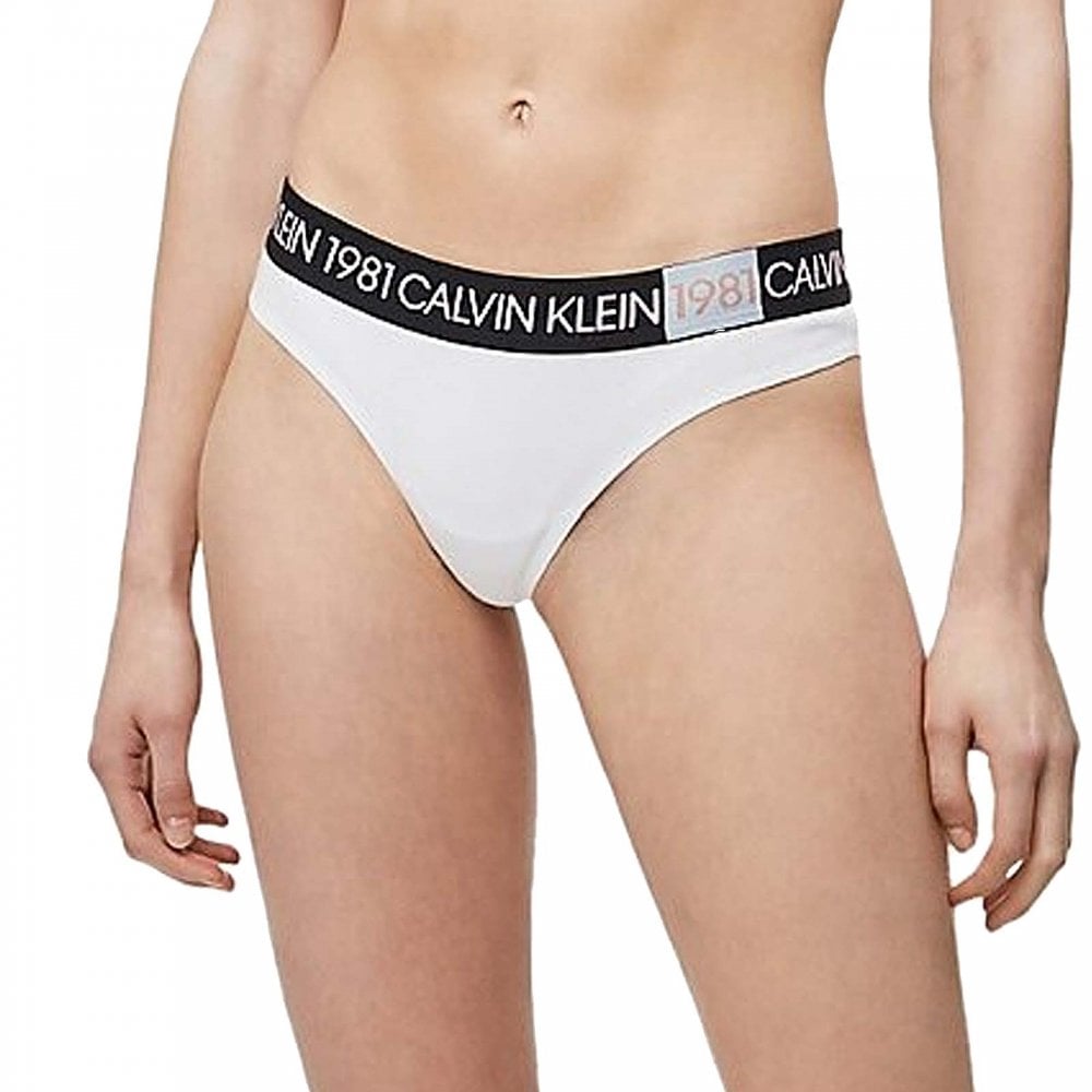 Thong Calvin Klein 1981 Underwear Underwear Calvin Klein 1981 Bold