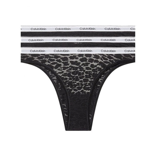 3-Pack Modern Logo Brazilian Briefs, Black