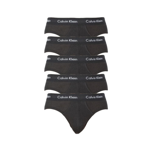 5-Pack Men's Briefs, All Black