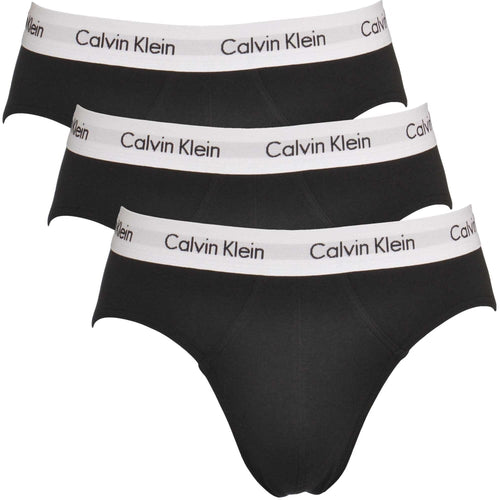 3-Pack Men's Briefs, Black