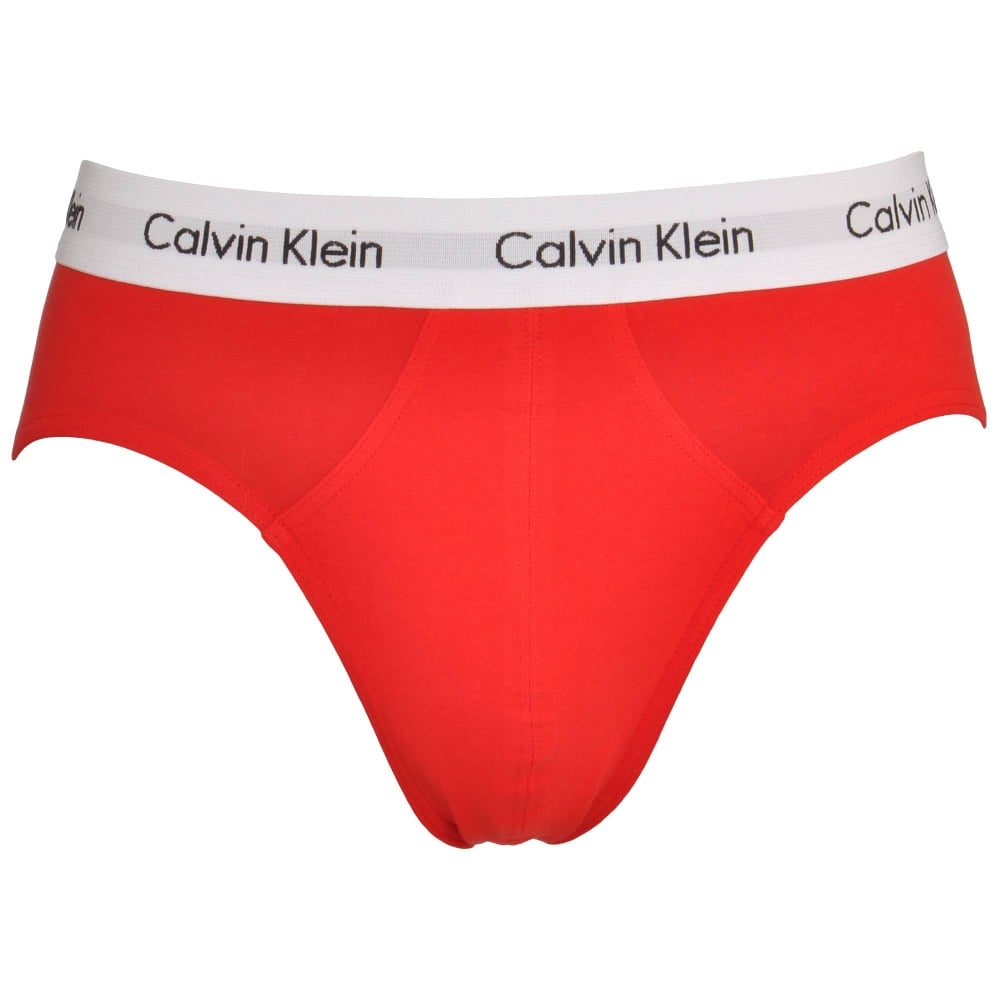 3 Pack Men s Briefs Blue Red White