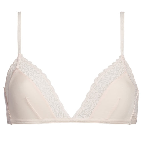 FLIRTY Lace Triangle Bra, Nymph's Thigh