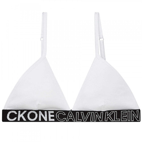 Mädchen CK One Triangle Bralette, PVH Classic Weiß