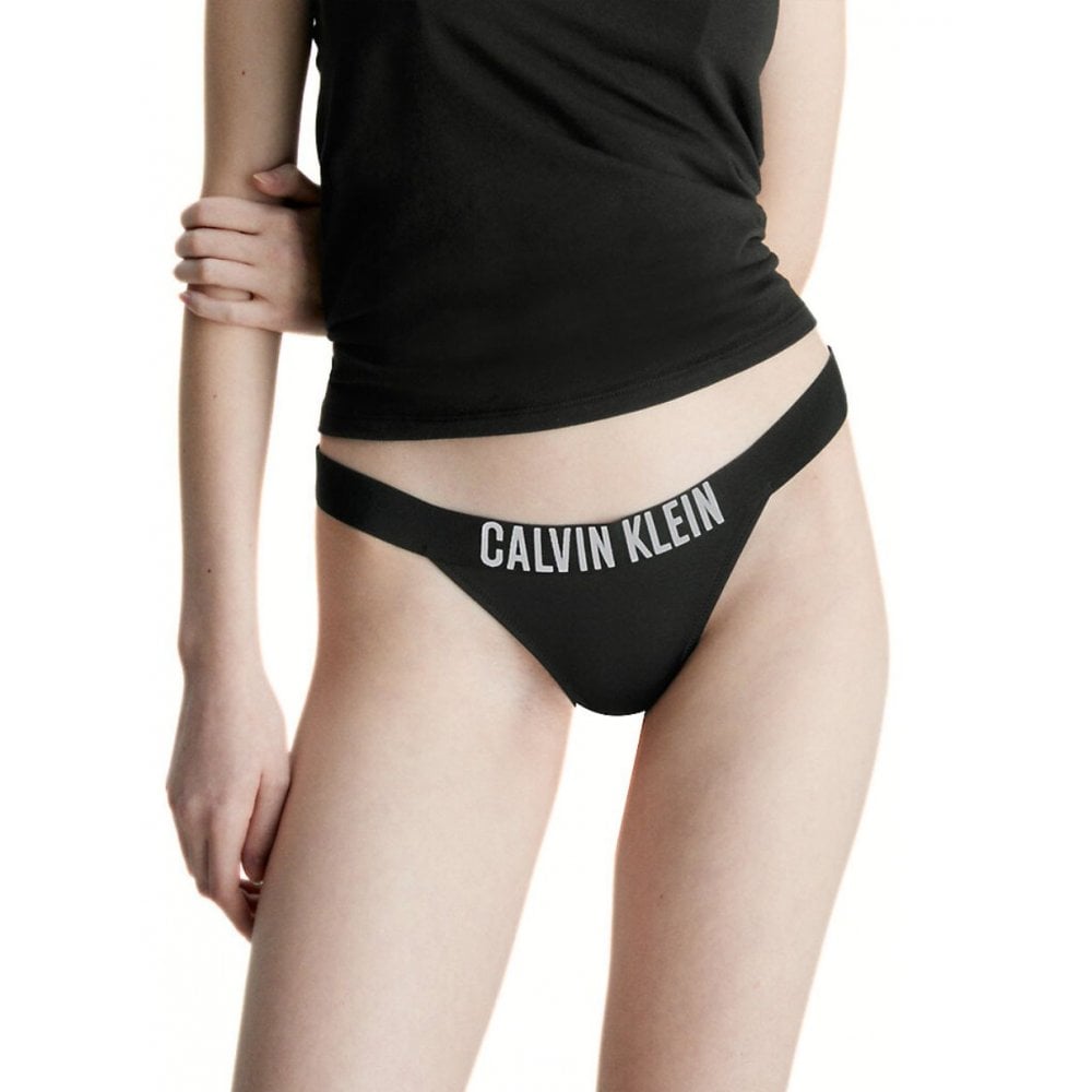 Maillots de bain Intense Power Slip Brésilien, Noir