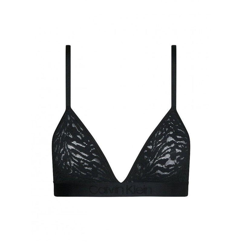 Calvin Klein Intrinsic Lace Triangle Bra, Black | Boxers & Briefs