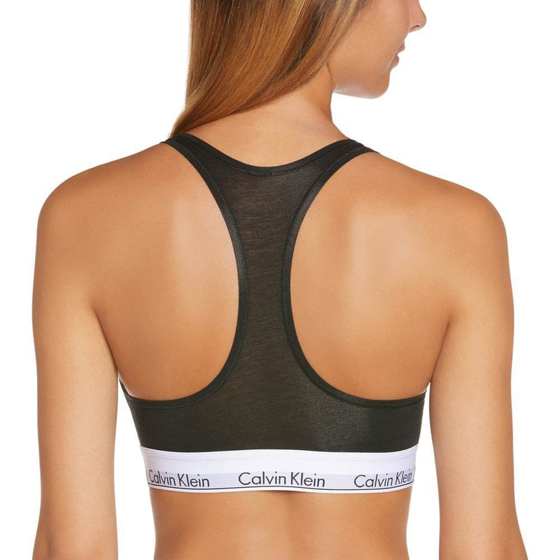 Calvin Klein - Modern Cotton Bralette, Black - Boxers - and - Briefs.net