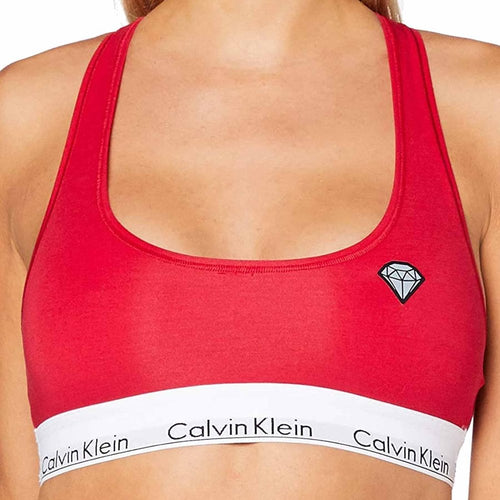 Modernes Baumwoll-Bralette, Empower