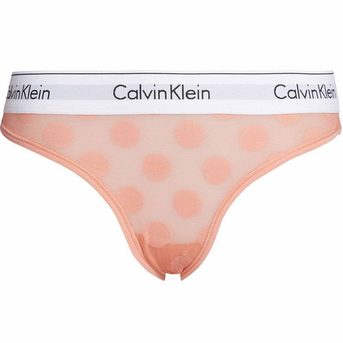 Modern Cotton Dot Light Lined Bikini Brief, Gerbera Daisy