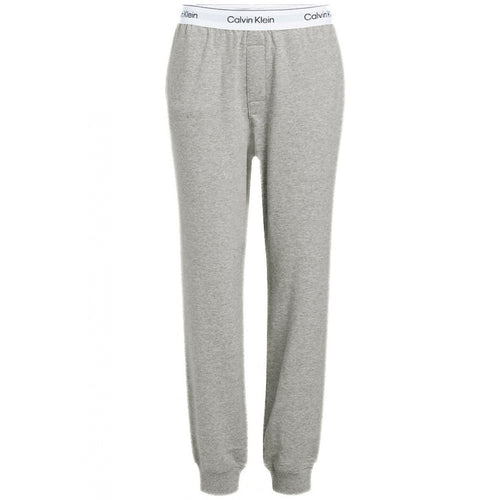 Modern Cotton Lounge Jogging Bottoms, Grey Heather