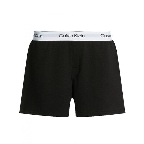 Moderne Lounge-Shorts aus Baumwolle, Schwarz