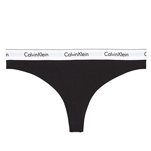 Modern Cotton Plus Tanga, Schwarz