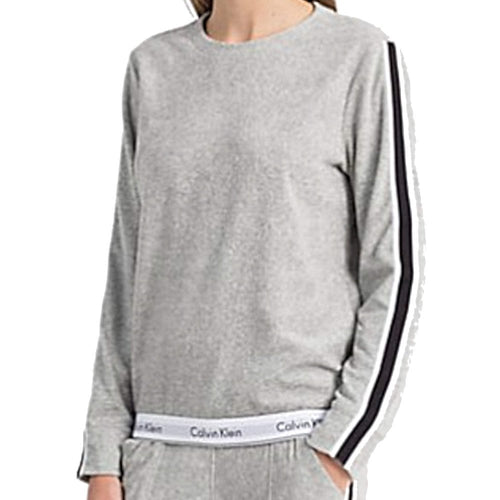 Modernes Baumwoll-Sweatshirt „Retro“, Grau