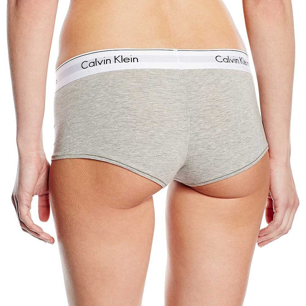 Calvin Klein - Modern Cotton Short, Grey Heather - Boxers - and - Briefs.net