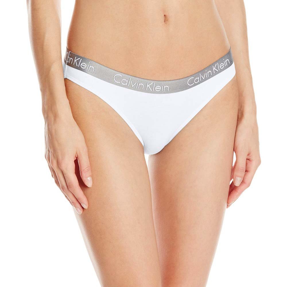 Calvin Klein - Radiant Bikini Brief, White - Boxers - and - Briefs.net