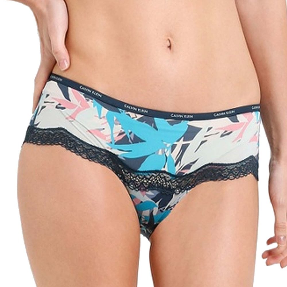 Sheer Marq Lace Hipster Brief, Sublime Print