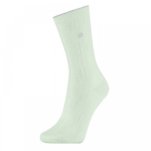 Women's Luxury Crew Sock One Size, Beige