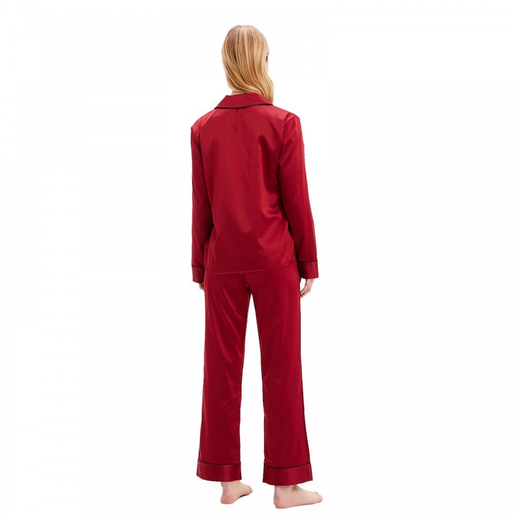 Calvin klein satin pyjamas hotsell
