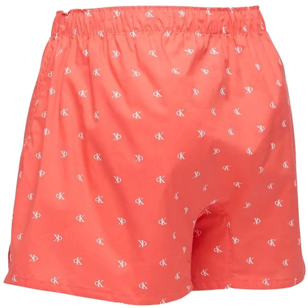 Calvin KleinBoxer Shorts 3 - pack3 - Pack Allover Logo Traditional - Fit Boxer Shorts, Black/Red/BlueBoxers & Briefs