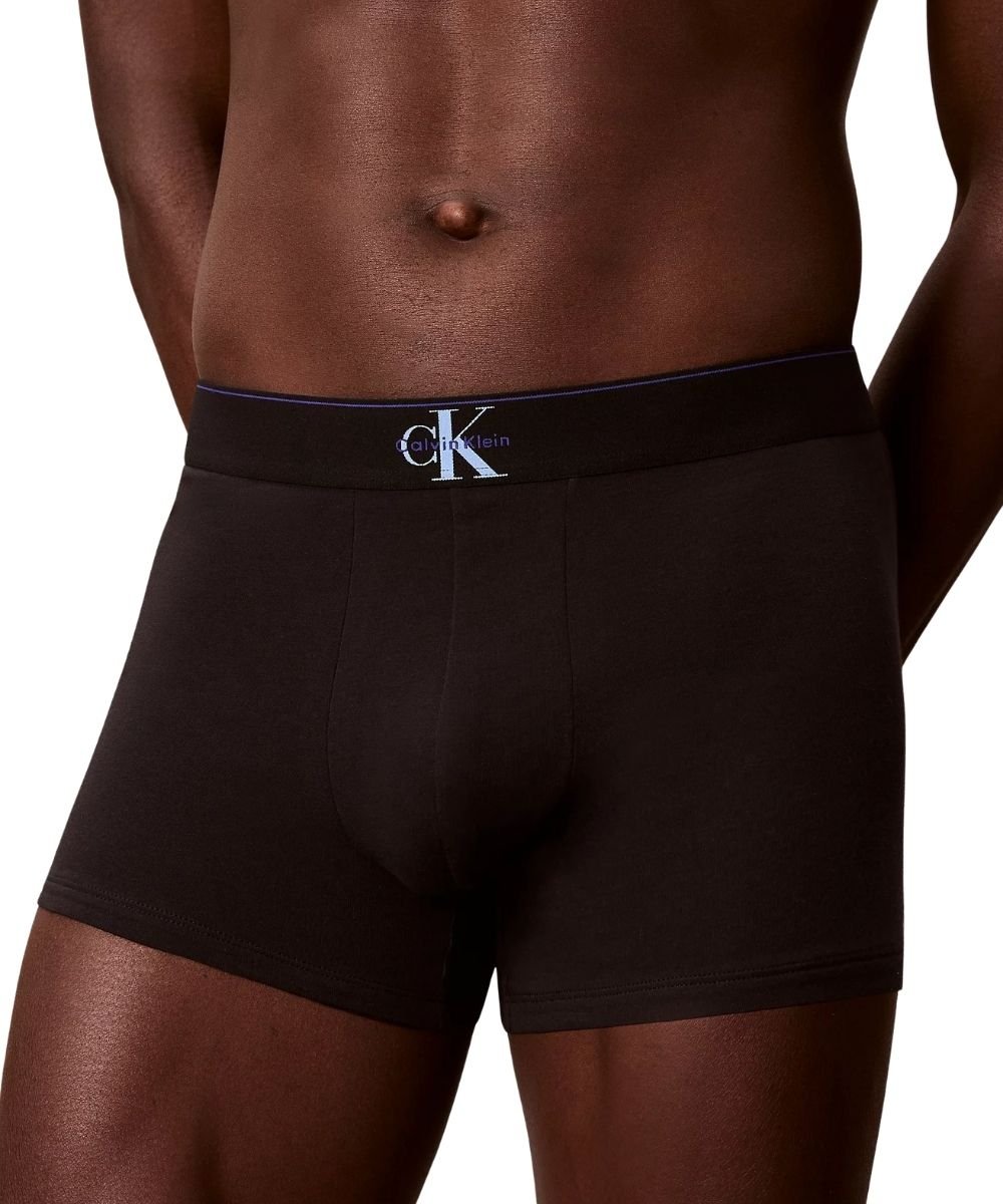 Calvin KleinTrunks 3 - pack3 - Pack CK Archive Boxer Trunks, Black/Blue/BlueBoxers & Briefs