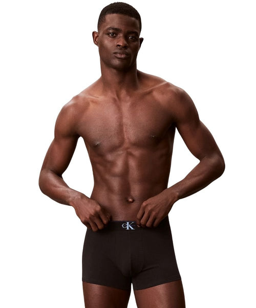 Calvin KleinTrunks 3 - pack3 - Pack CK Archive Boxer Trunks, Black/Blue/BlueBoxers & Briefs