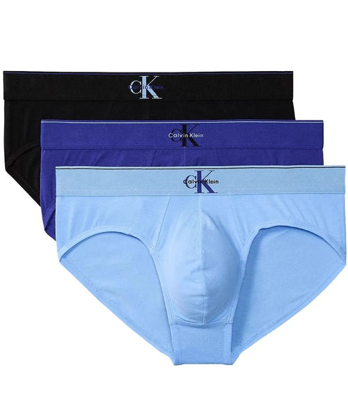 Calvin KleinBriefs 3 - pack3 - Pack CK Archive Briefs, Black/Blue/BlueBoxers & Briefs