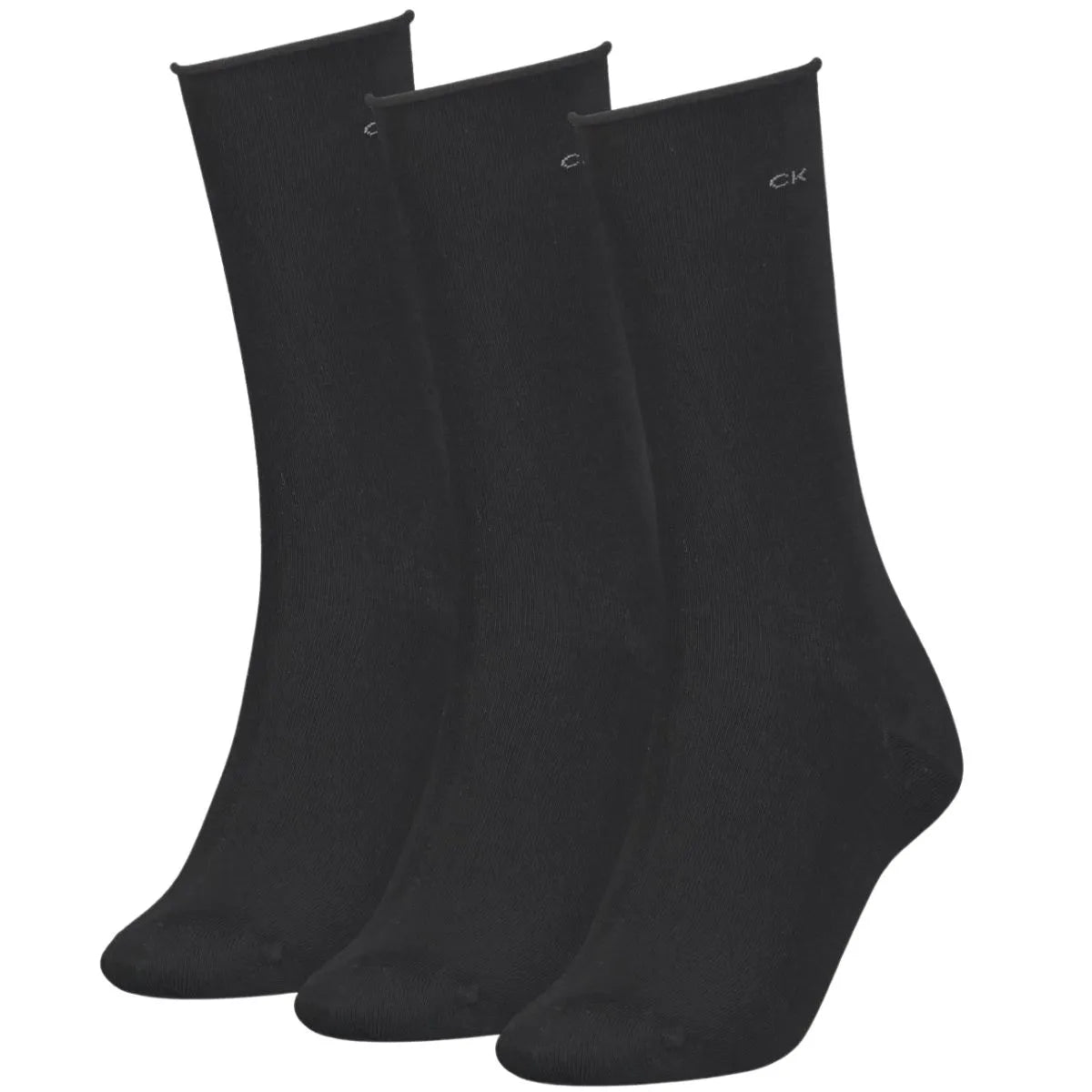 Calvin KleinSocks 3 - pack3 - Pack Classic Roll - Top Women's Socks, BlackBoxers & Briefs