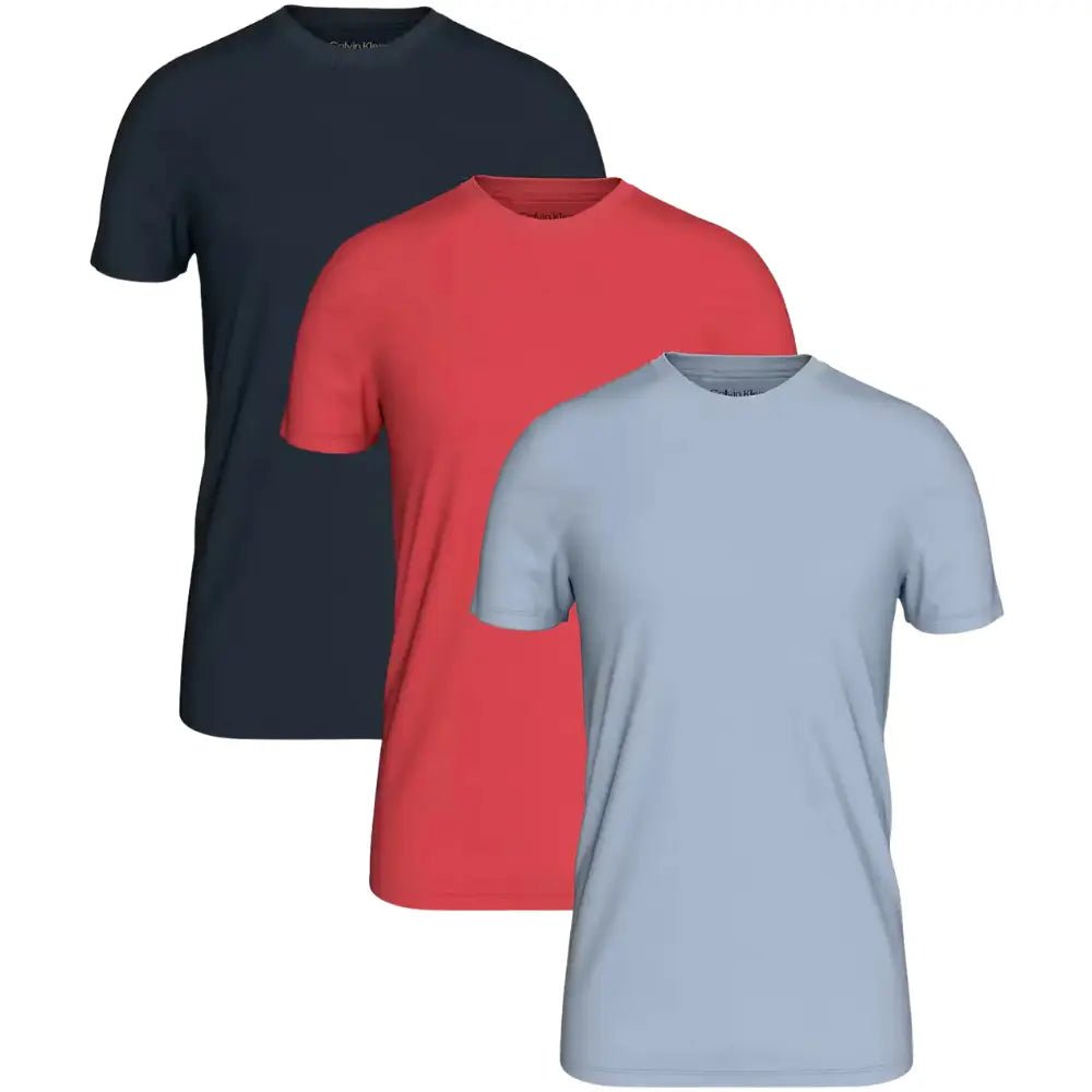 Calvin KleinT-Shirts 3 - pack3 - Pack Cotton Classics T-Shirts, Black/Red/BlueBoxers & Briefs