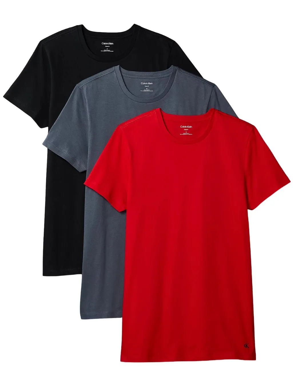 Calvin KleinT-Shirts 3 - pack3 - Pack Cotton Classics T-Shirts, Turbulence / Adrenaline Rush / BlackBoxers & Briefs