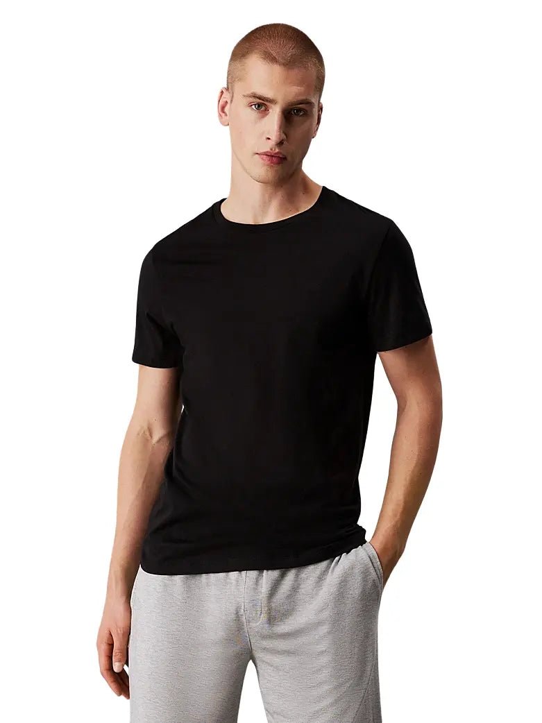Calvin KleinT-Shirts 3 - pack3 - Pack Hem Logo Crew - Neck T-Shirts, Black/White/GreyBoxers & Briefs