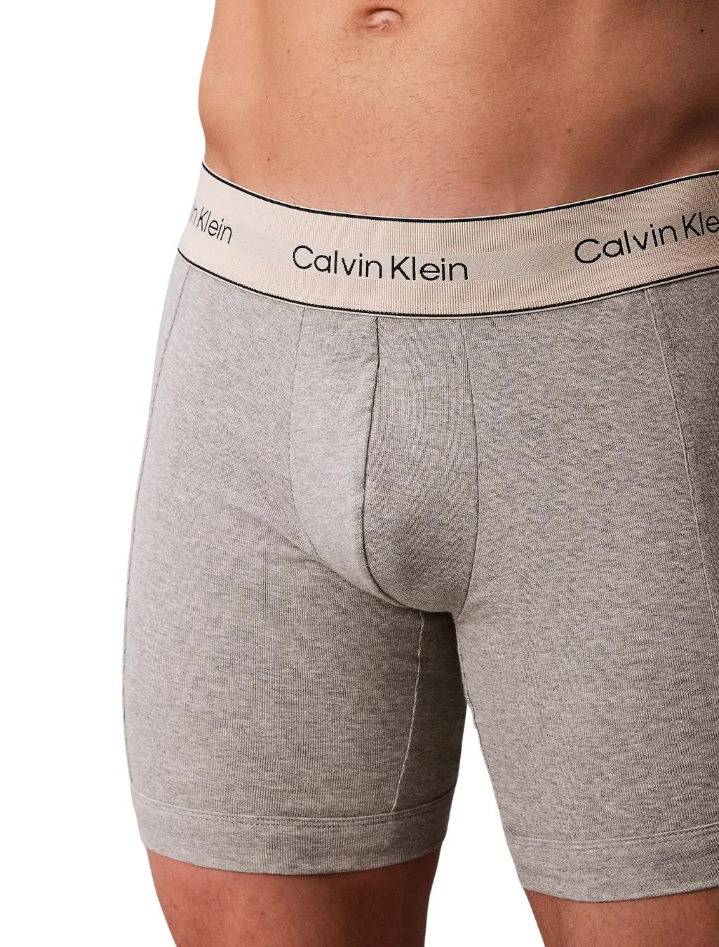 Calvin KleinBoxer Briefs 3 - pack3 - Pack Heritage Cotton Boxer Briefs, Oyster Grey / Grey Heather / WhiteBoxers & Briefs
