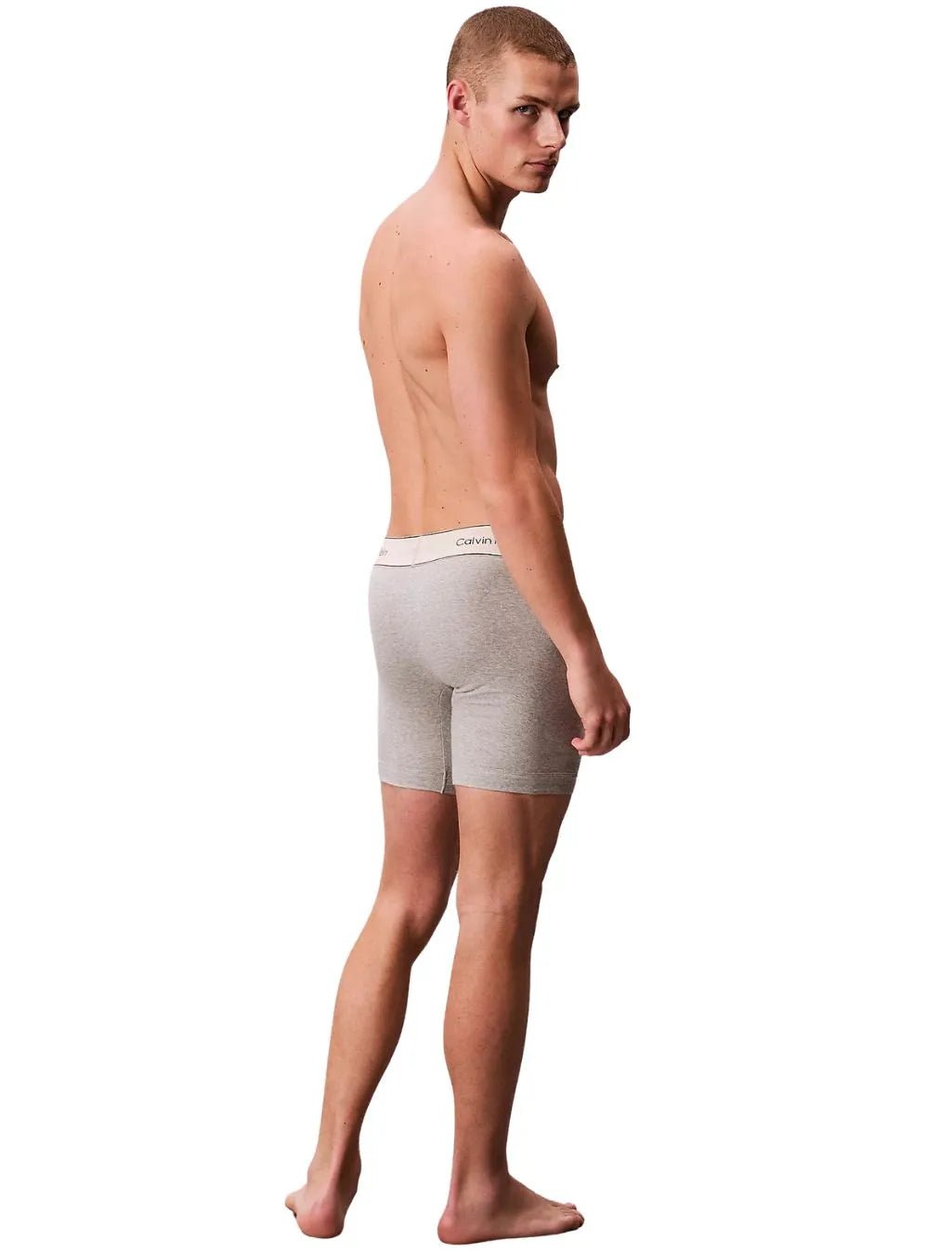 Calvin KleinBoxer Briefs 3 - pack3 - Pack Heritage Cotton Boxer Briefs, Oyster Grey / Grey Heather / WhiteBoxers & Briefs